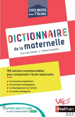 Bertrand.pt - 100 Mots Pour L'École : Dictionnaire Thématique ; Les Mots De La Maternelle ; C1