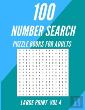 100 Number Search Puzzle Book For Kids