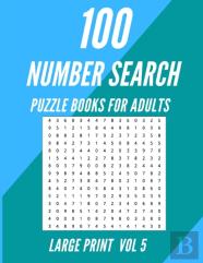 100 Number Search Puzzle Book For Kids