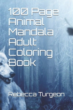 Bertrand.pt - 100 Page Animal Mandala Adult Coloring Book
