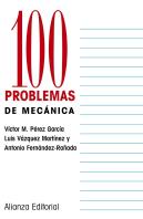 100 Problemas De Mecánica