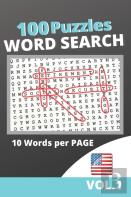 100 Puzzles Word Search 10 Words Per Page