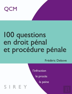 Bertrand.pt - 100 Questions Droit Pénal Procédure Pénale (1e Édition)