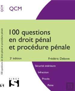 Bertrand.pt - 100 Questions En Droit Pénal Et Procédure Pénale (2e Édition)