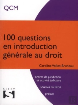 Bertrand.pt - 100 Questions En Introduction Générale Au Droit