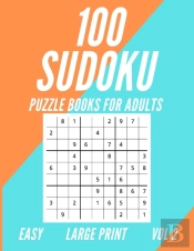 100 Sudoku Puzzle Book For Adults