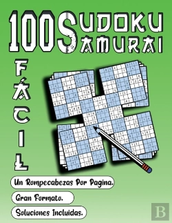 Bertrand.pt - 100 Sudoku Samurai Facil/ Un Rompecabezas Por Pagina/ Gran Formato/ Soluciones Incluidas