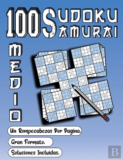 Bertrand.pt - 100 Sudoku Samurai Medio / Un Rompecabezas Por Pagina/ Gran Formato/ Soluciones Incluidas