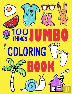 Bertrand.pt - 100 Things Jumbo Coloring Book: Jumbo Co