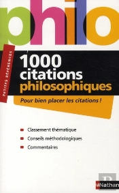 1000 Citations Philosophiques
