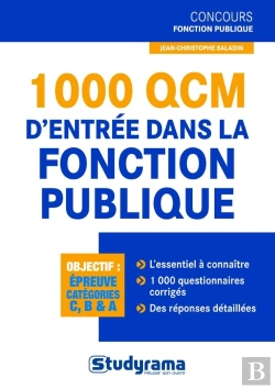Bertrand.pt - 1000 Exercices Et Qcm D'Entree Dans La Fonction Publique