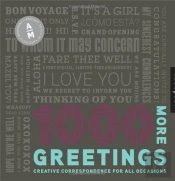 1000 More Greetings /Anglais
