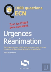 1000 Questions Ecn Urgences Réanimation