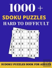 1000 + Sdoku Puzzles Hard To Difficult  Book For Adults