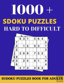 Bertrand.pt - 1000 + Sdoku Puzzles Hard To Difficult  Book For Adults