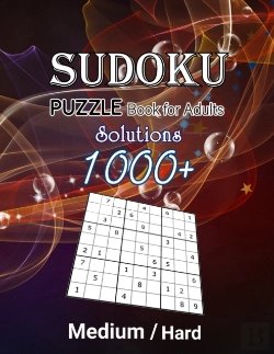 Bertrand.pt - 1000+ Sudoku Puzzles Book For Adults Medium Hard Solution
