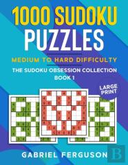 1000 Sudoku Puzzles Medium To Hard Difficulty