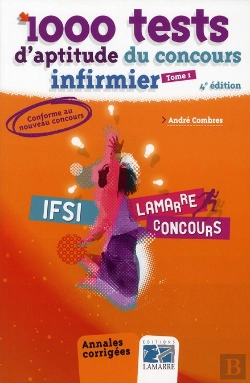Bertrand.pt - 1000 Tests D'Aptitude Du Concours Infirmier T.1 (4e Édition)