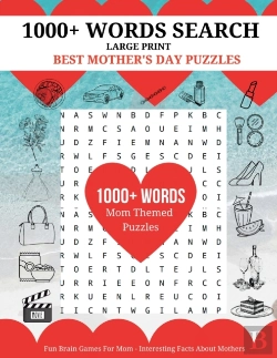 Bertrand.pt - 1000+ Words Search - Best Mother'S Day Puzzles
