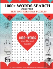 1000+ Words Search Large Print - Best Mother'S Day Puzzles