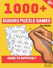 1000+Sudoku Puzzle Games For Adults Hard To Difficult Luxury Publication