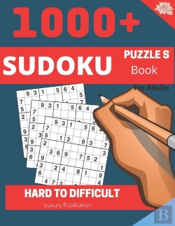 Bertrand.pt - 1000+Sudoku Puzzles Book Hard To Difficult Luxury Publication