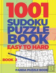 1001 Sudoku Puzzle Books Easy To Hard - Book 2