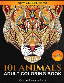 Bertrand.pt - 101 Animals Adult Coloring Book