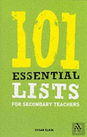 101 Essential Lists For Secondary Teachers