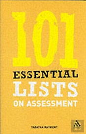 101 Essential Lists On Assessment