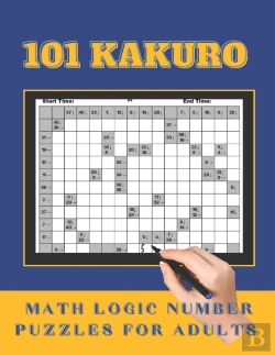 Bertrand.pt - 101 Kakuro Math Logic Number Puzzles For Adults