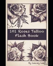 101 Roses Tattoo Flash Book