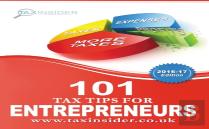 101 Tax Tips For Entrepreneurs