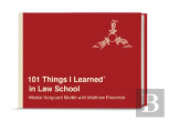 101 Things I Learned In Law School