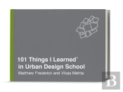 101 Things I Learned In Urban Design School