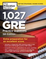 1,027 Gre Practice Questions