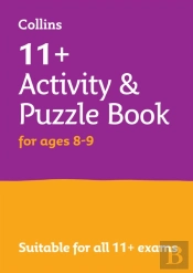 11+ Activity And Puzzle Book For Ages 8-9