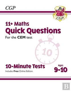 Bertrand.pt - 11+ Cem 10-Minute Tests: Maths Quick Questions - Ages 9-10 (With Online Edition)