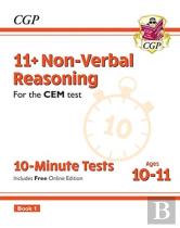 11+ Cem 10-Minute Tests: Non-Verbal Reasoning - Ages 10-11 Book 1 (With Online Edition): For The 2025 Exams