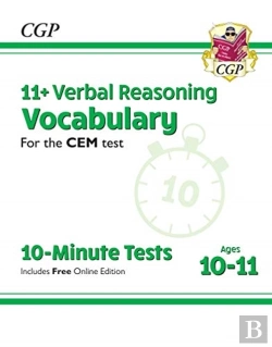 Bertrand.pt - 11+ Cem 10-Minute Tests: Verbal Reasoning Vocabulary - Ages 10-11 (With Online Edition): For The 2025 Exams