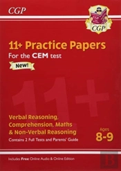 11+ Cem Practice Papers - Ages 8-9 (With Parents' Guide & Online Edition)