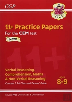 Bertrand.pt - 11+ Cem Practice Papers - Ages 8-9 (With Parents' Guide & Online Edition)