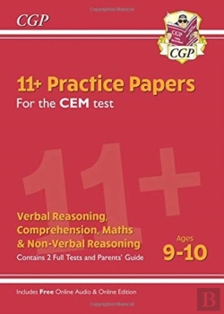 Bertrand.pt - 11+ Cem Practice Papers - Ages 9-10 (With Parents' Guide & Online Edition)