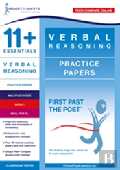 11+ Essentials Verbal Reasoning Practice Papers Book 1