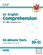 11+ Gl 10-Minute Tests: English Comprehension - Ages 10-11 Book 2 (With Online Edition)