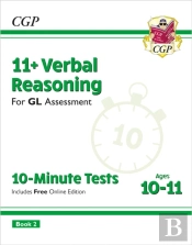 11+ Gl 10-Minute Tests: Verbal Reasoning - Ages 10-11 Book 2 (With Online Edition)