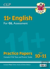 11+ Gl English Practice Papers: Ages 10-11 - Pack 2 (With Parents' Guide & Online Edition): For The 2025 Exams