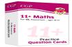 11+ Gl Maths Revision Question Cards - Ages 10-11