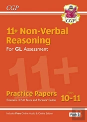 11+ Gl Non-Verbal Reasoning Practice Papers: Ages 10-11 Pack 2 (Inc Parents' Guide & Online Ed): For The 2025 Exams