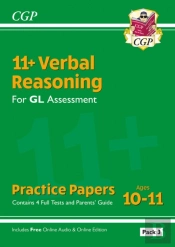 11+ Gl Verbal Reasoning Practice Papers: Ages 10-11 - Pack 3 (With Parents' Guide & Online Edition)